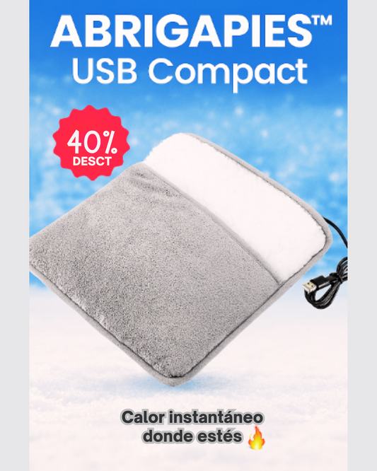 AbrigaPies USB Compact 🔋🧦 – El calor que va contigo