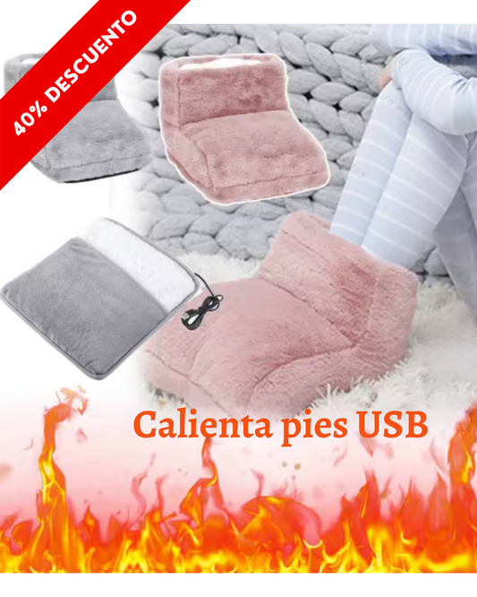 AbrigaPies Ultra Suave 🔌🔥 – Spa de Invierno para tus Pies