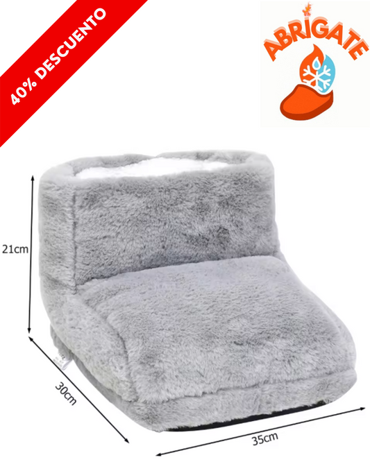 AbrigaPies Ultra Suave 🔌🔥 – Spa de Invierno para tus Pies