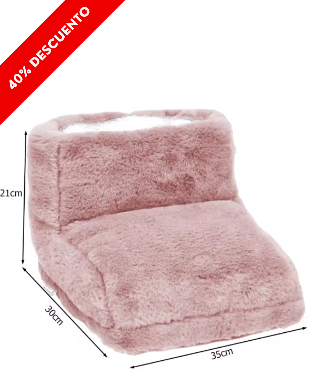 AbrigaPies Ultra Suave 🔌🔥 – Spa de Invierno para tus Pies